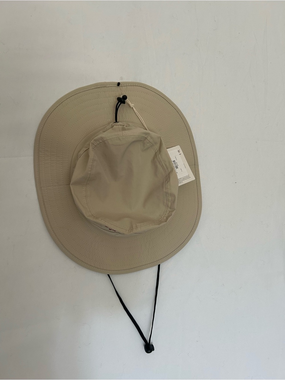 Sloppy Joe’s Key West Stone-Colored Wide Brim Sun Hat with UPF Tag